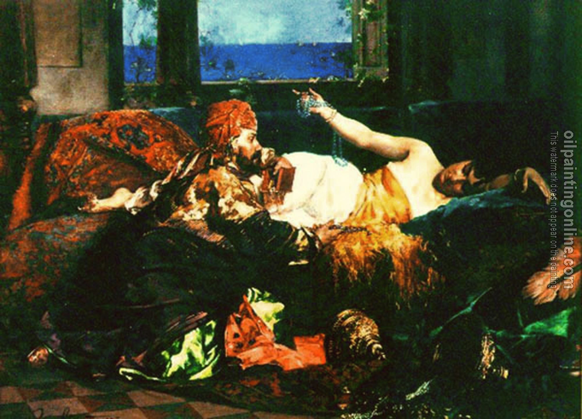 Edouard Frederic Wilhelm Richter - A preferida do sultao